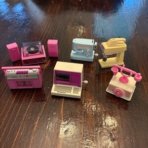 Mattel 1980s Barbie accessory lot
